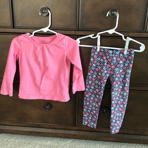Carter’s Toddler Girl 2 Piece Set - 2T